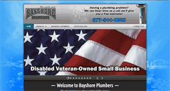 Desktop Screenshot of bayshoreplumbers.com